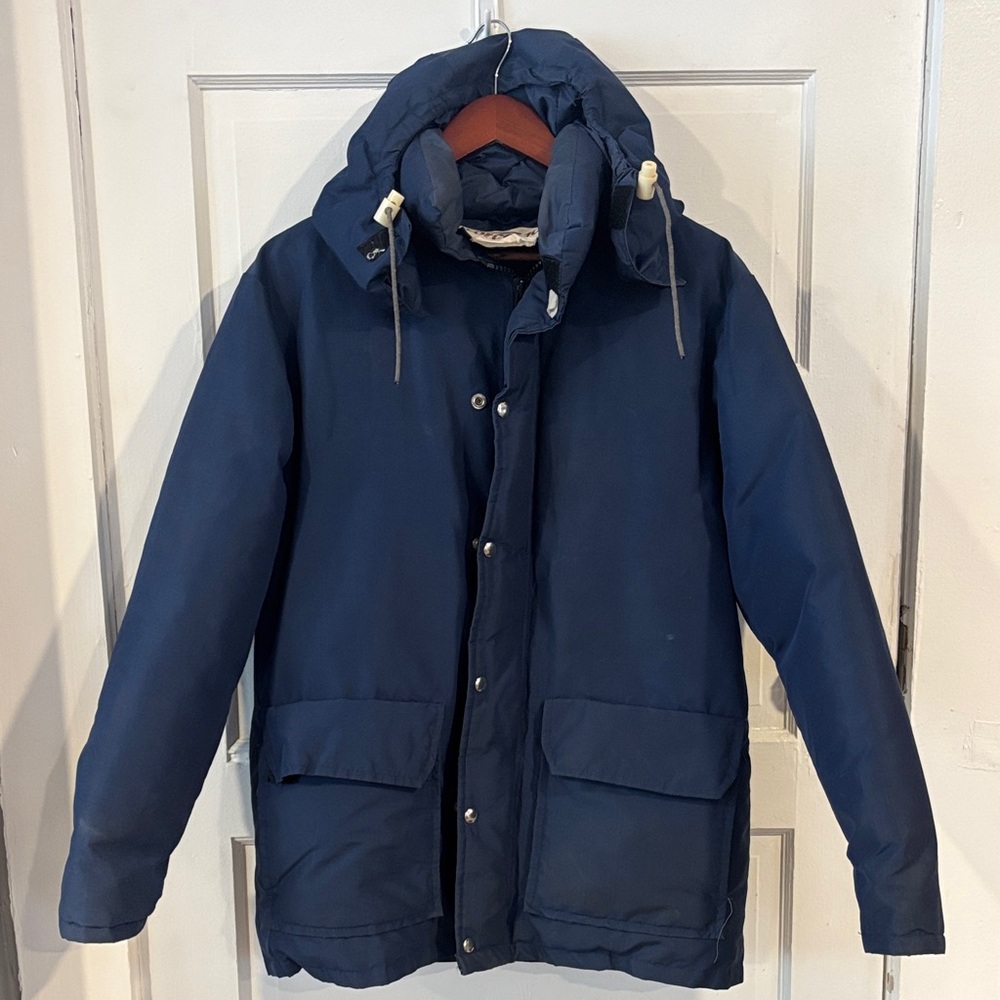 Vintage Force 10 Men’s Down Navy Blue Coat